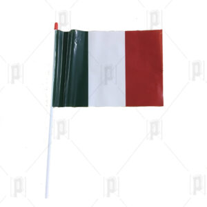 Bandierina ITALIA in pvc 30x20 cm. con astina